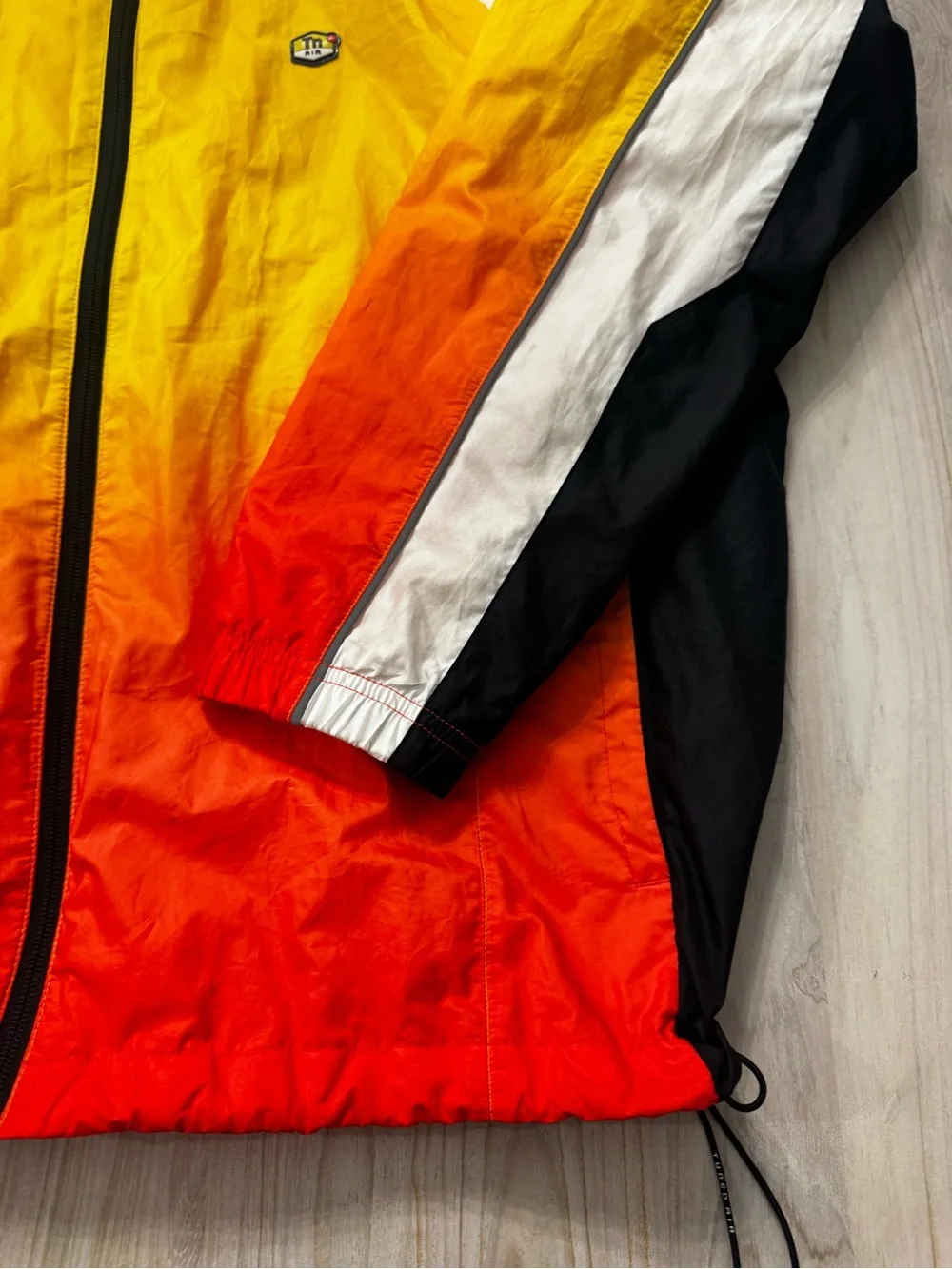 Nike Lab TN Track Jacket AR5793-719 Air Max Plus Sunset Orange Black Rare Size:L